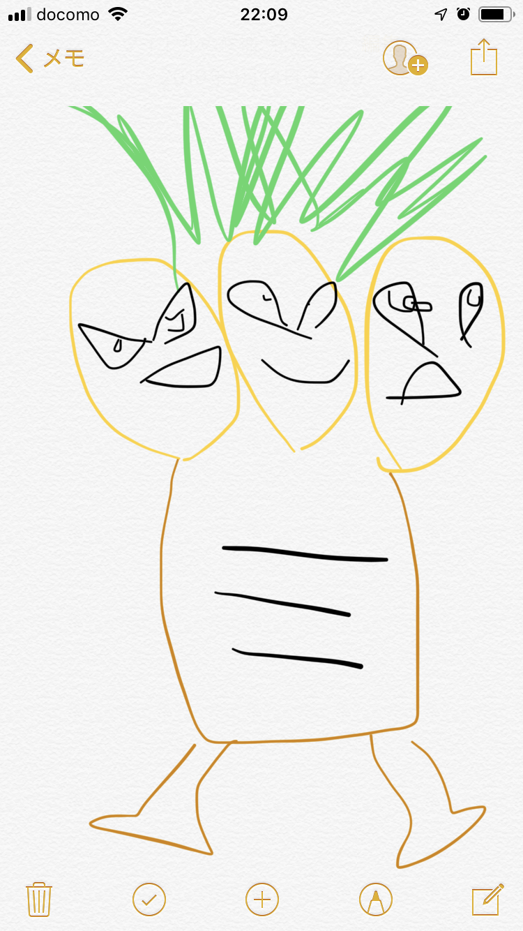 好きなポケモンを記憶だけで描いてみるトピ
