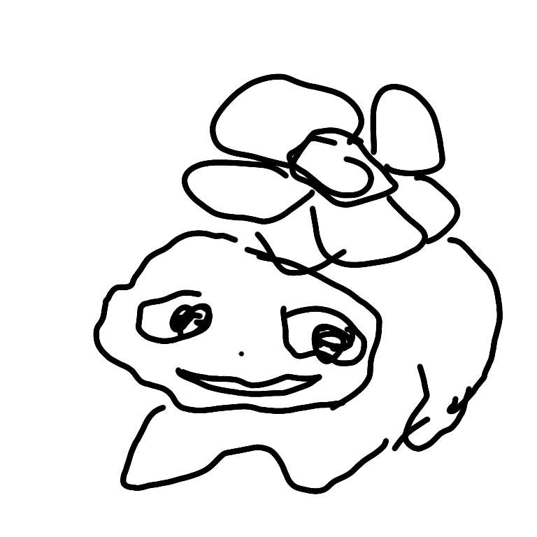 好きなポケモンを記憶だけで描いてみるトピ