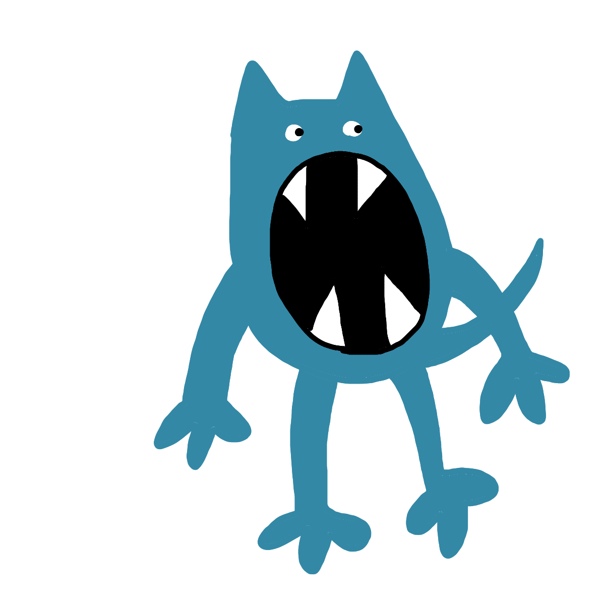 好きなポケモンを記憶だけで描いてみるトピ