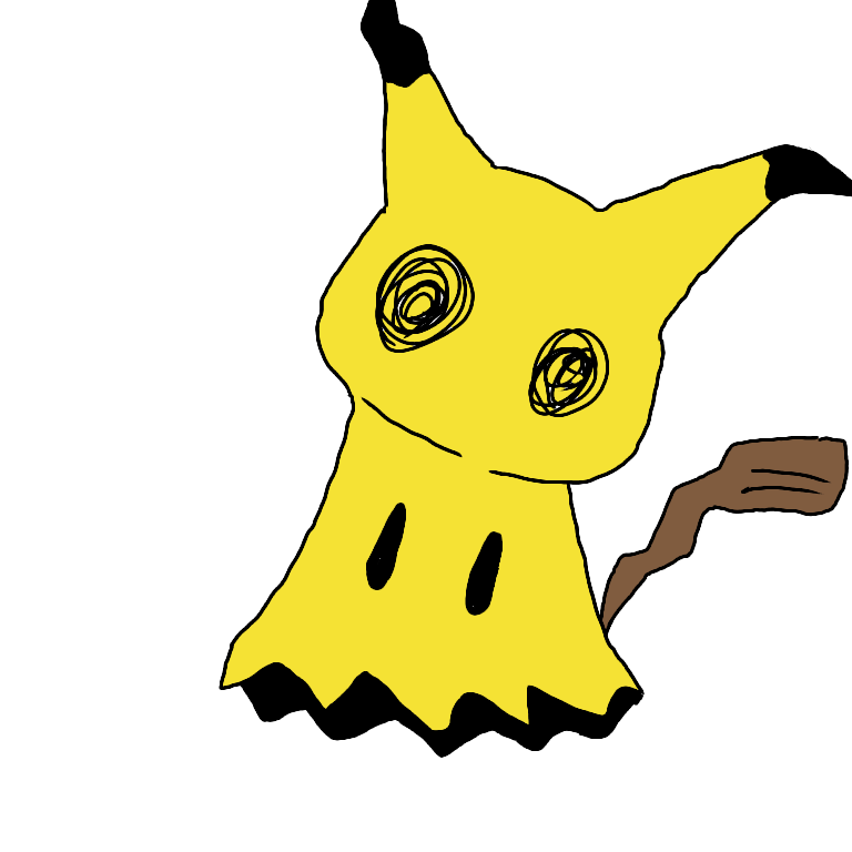 好きなポケモンを記憶だけで描いてみるトピ
