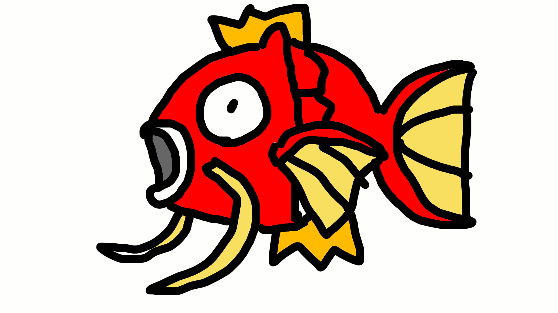 好きなポケモンを記憶だけで描いてみるトピ