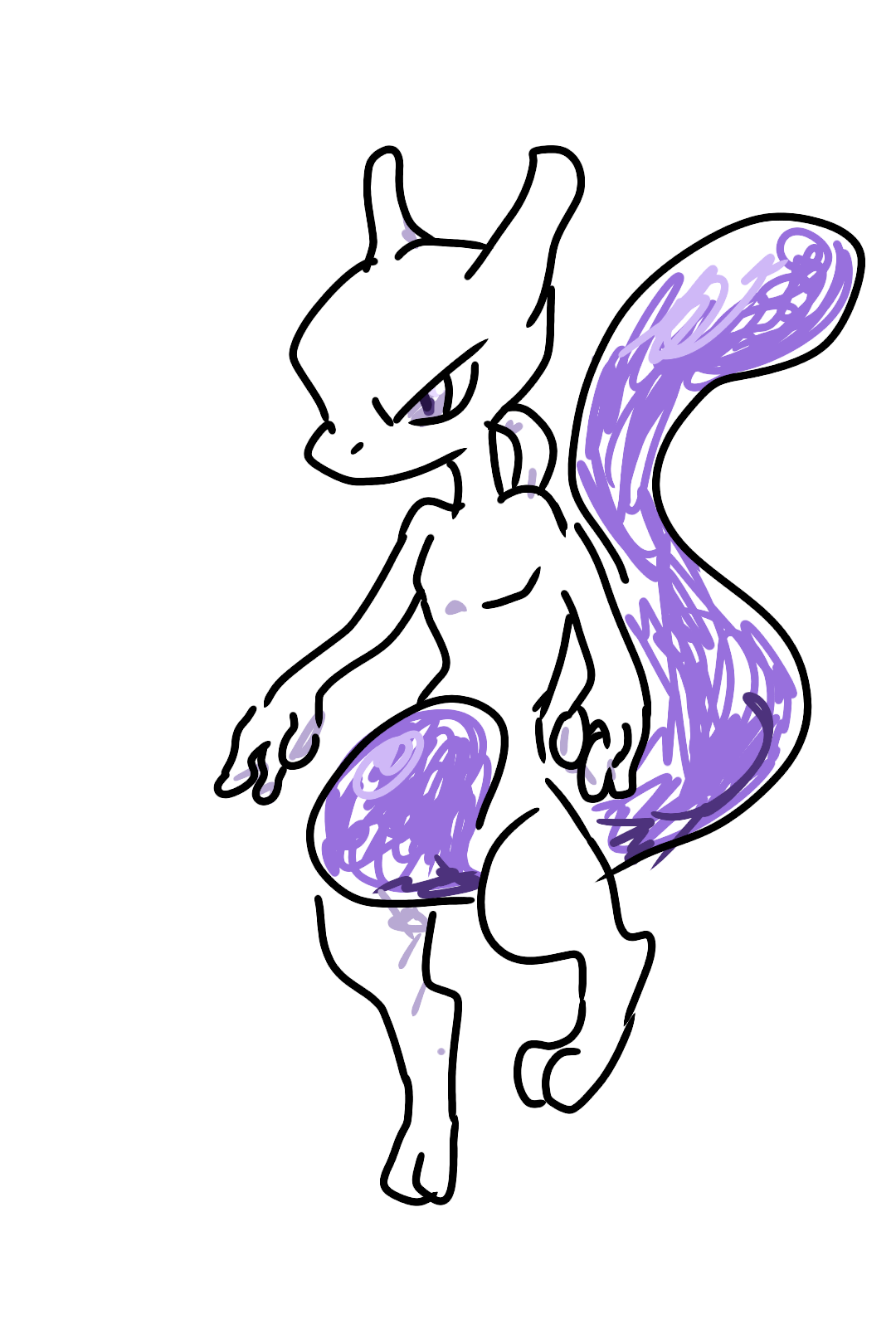 好きなポケモンを記憶だけで描いてみるトピ