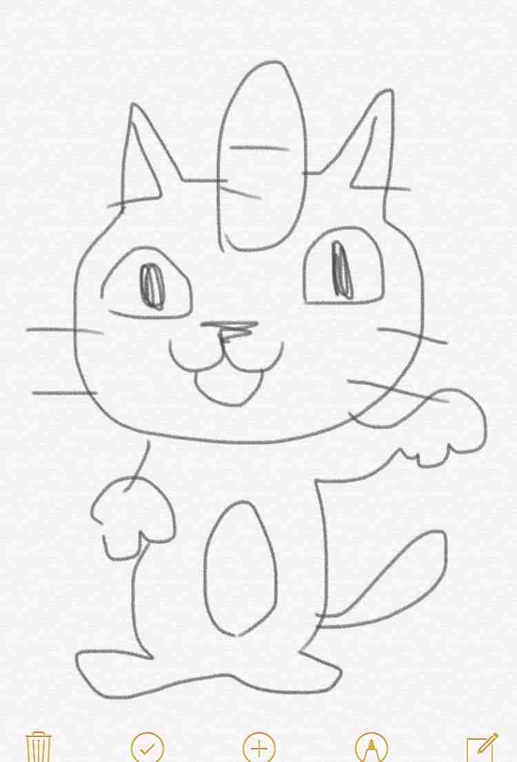好きなポケモンを記憶だけで描いてみるトピ