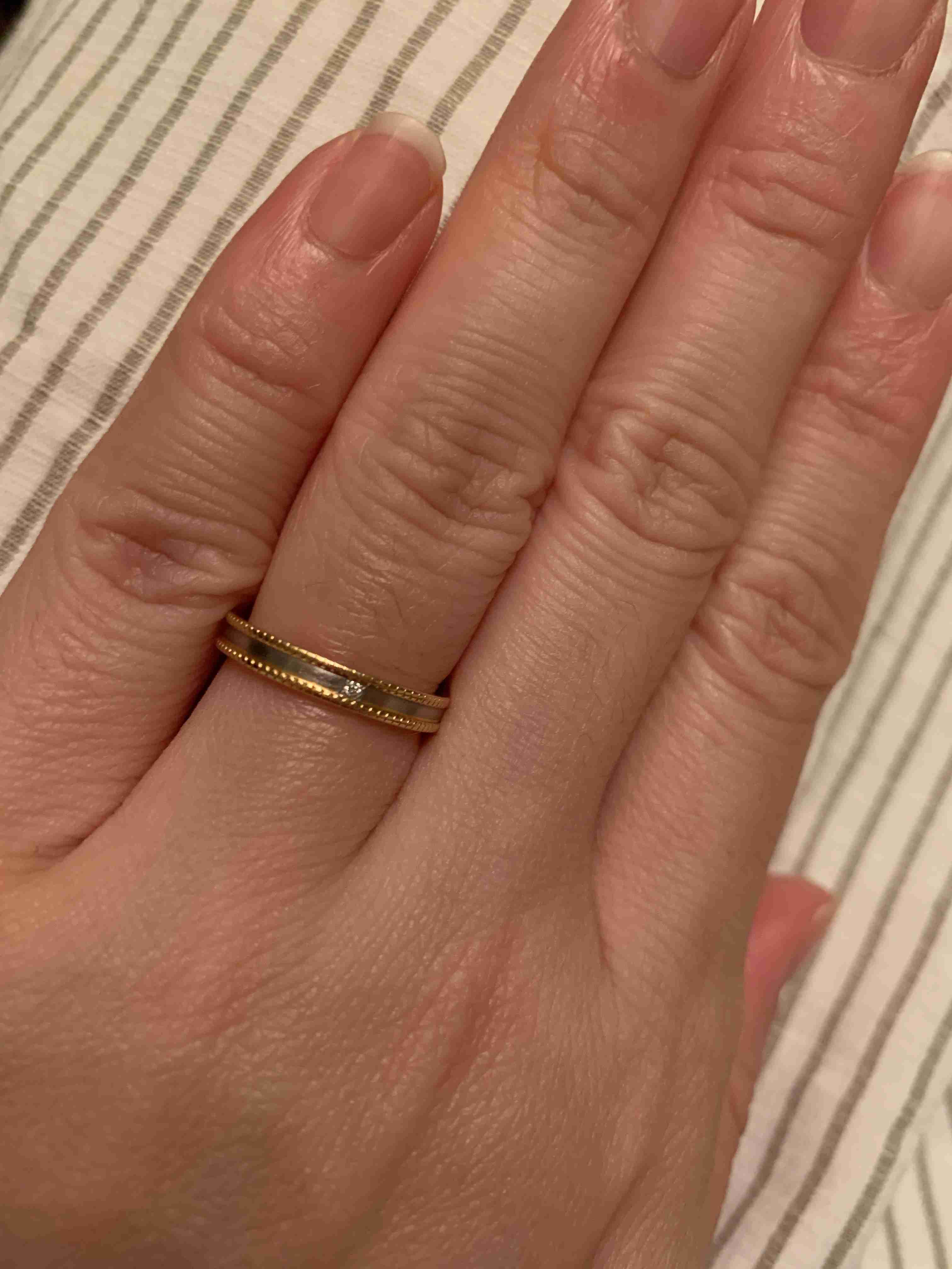 ゴールドの結婚指輪