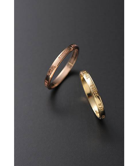 ゴールドの結婚指輪