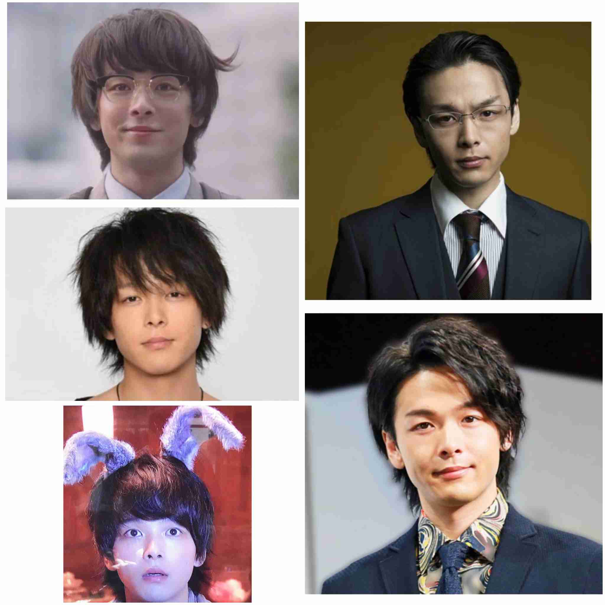 男性芸能人の前髪あり・なしを見たい！