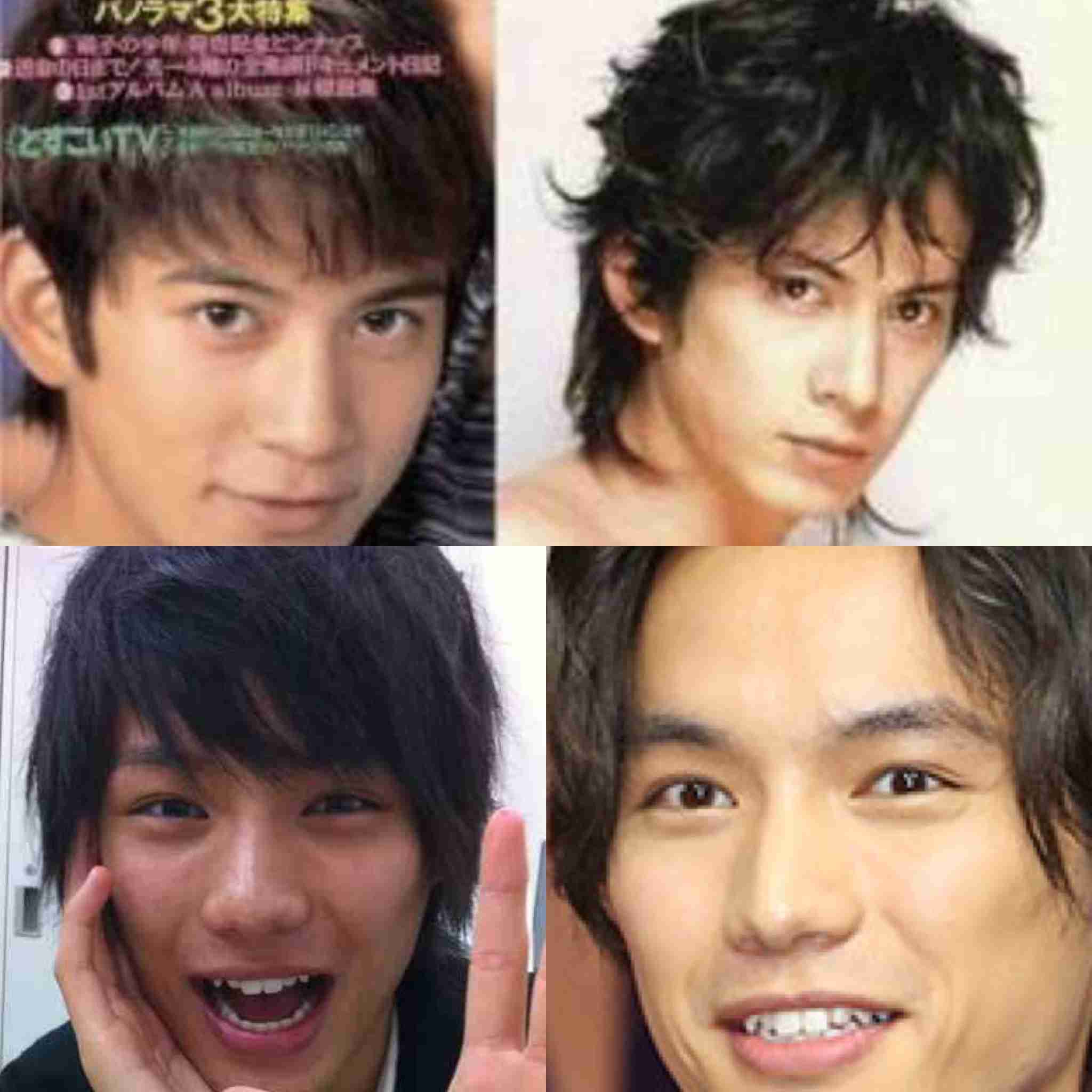 男性芸能人の前髪あり・なしを見たい！