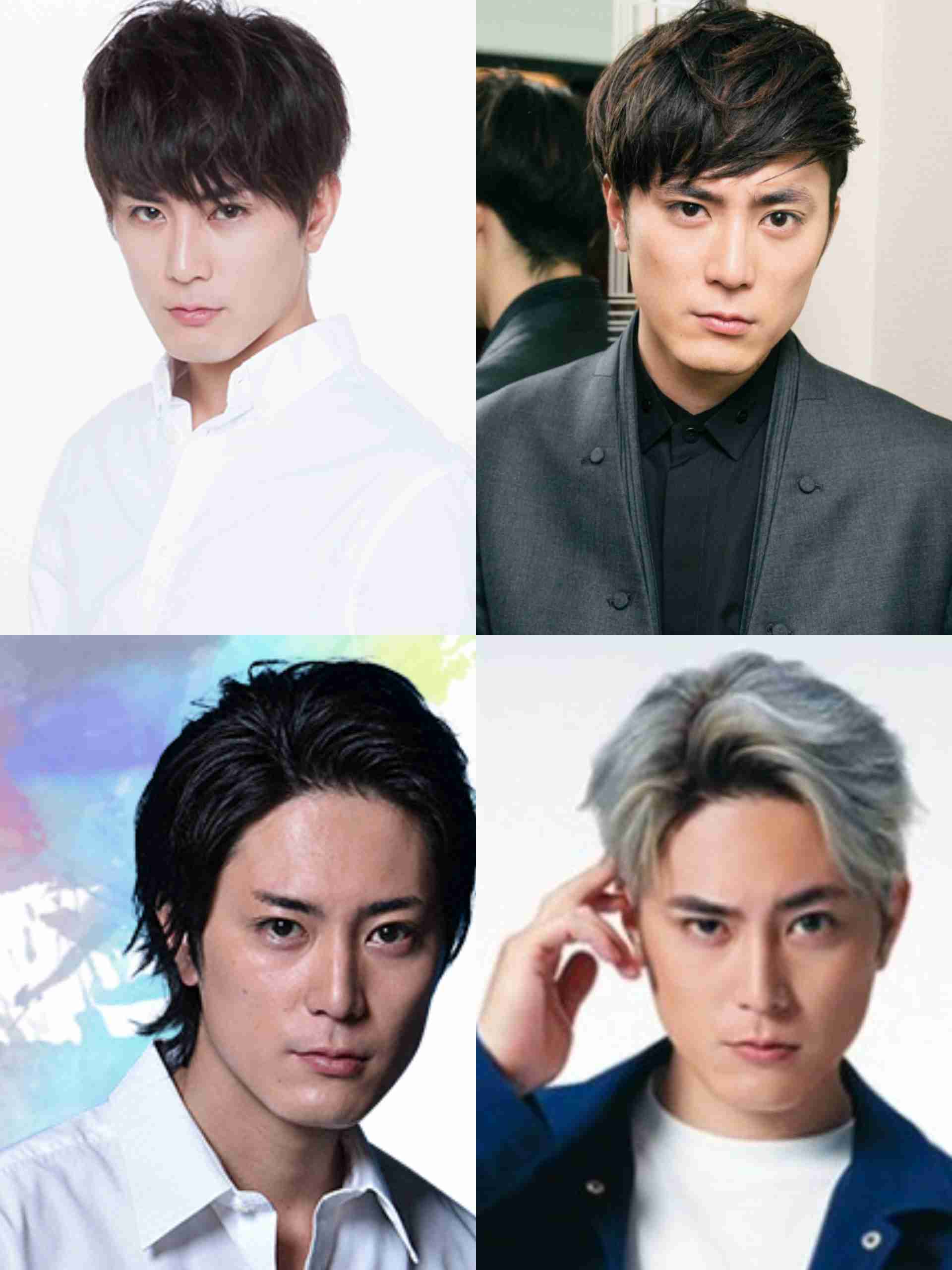 男性芸能人の前髪あり・なしを見たい！