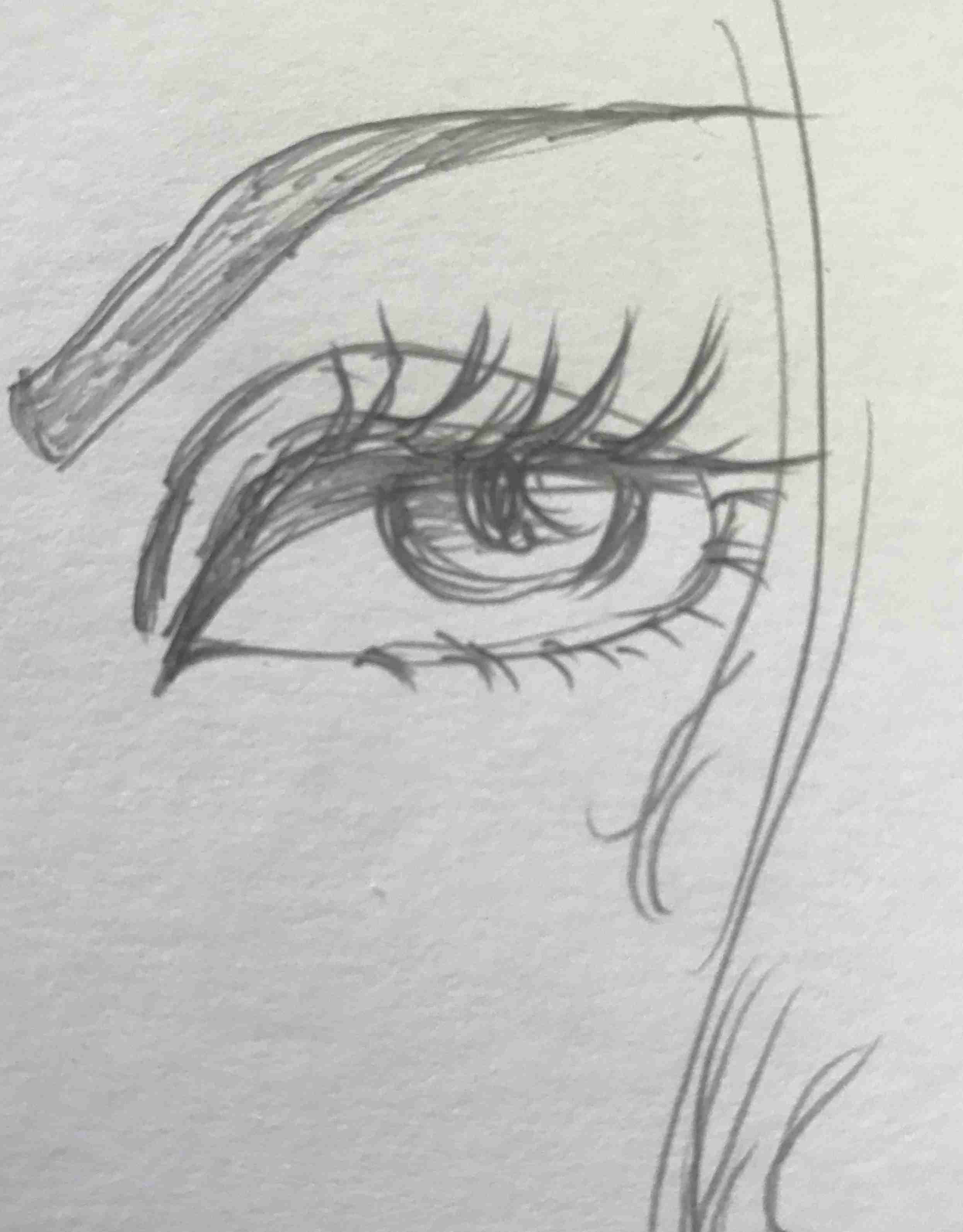【お絵描き】目を描くトピ