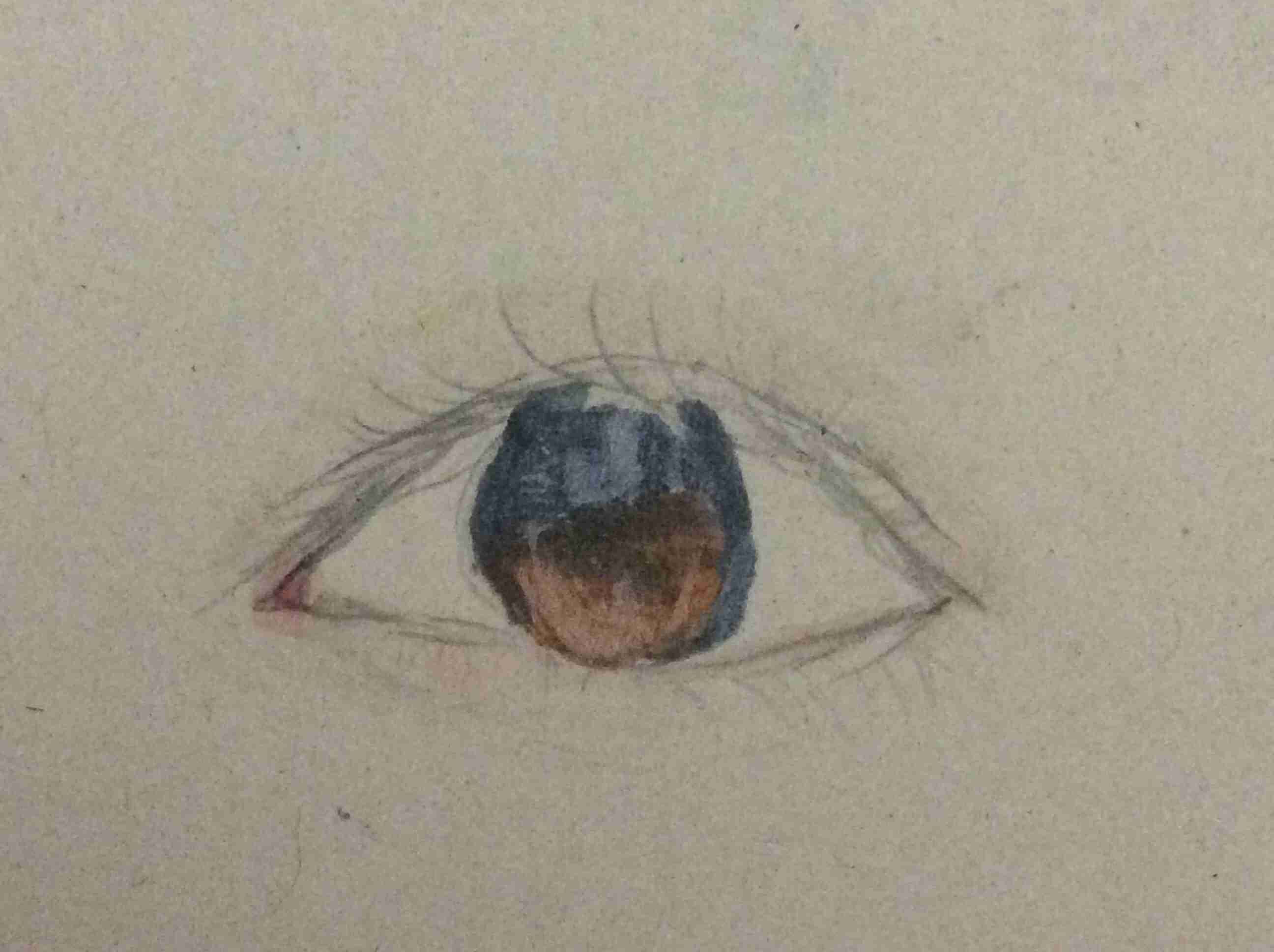 【お絵描き】目を描くトピ