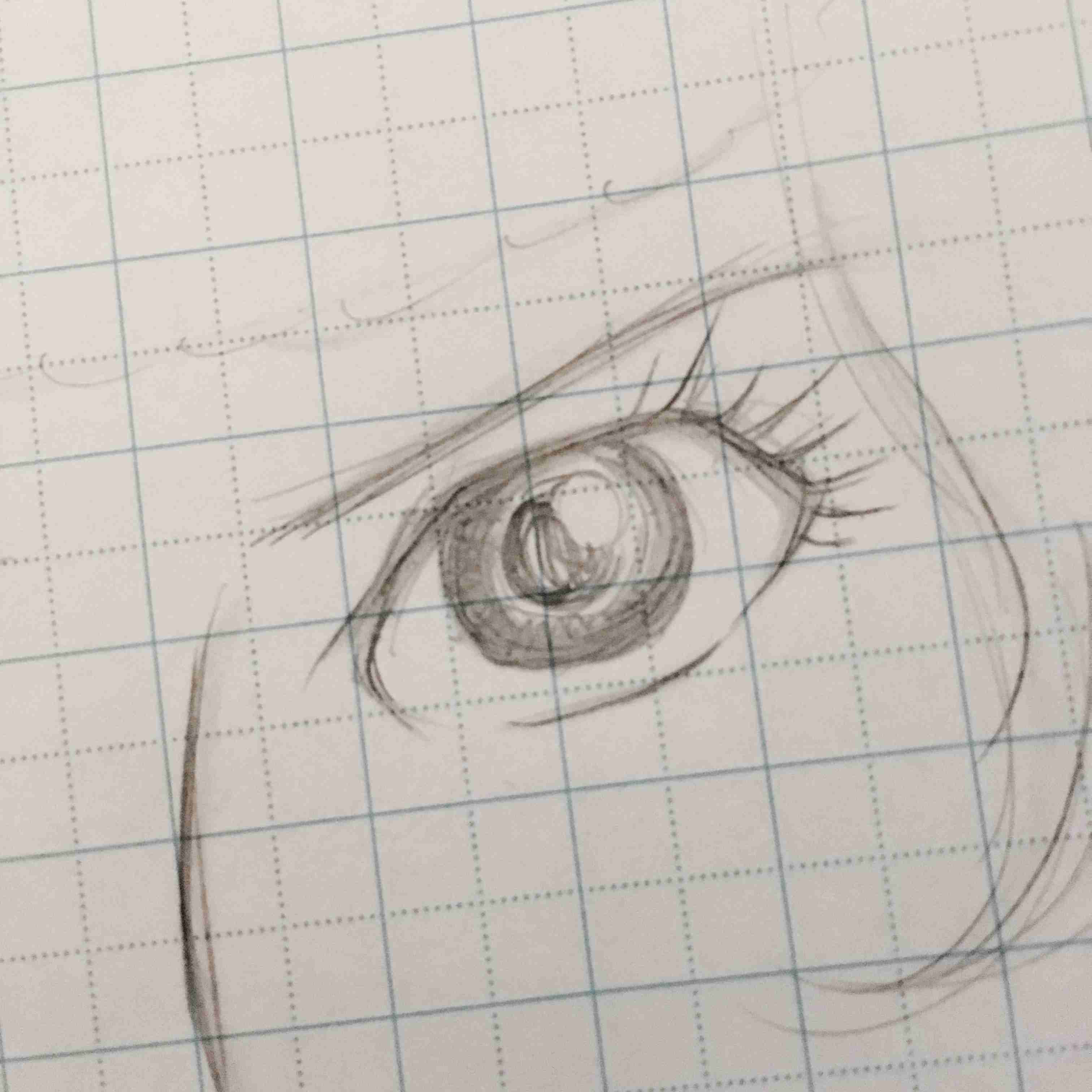 【お絵描き】目を描くトピ