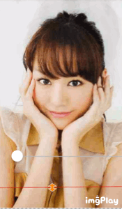 ざわちん、映像での顔面が