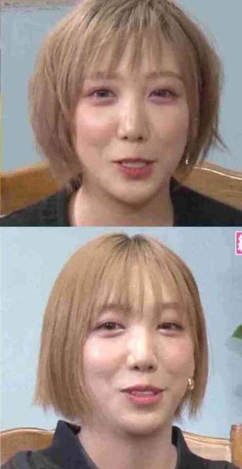 ざわちん、映像での顔面が