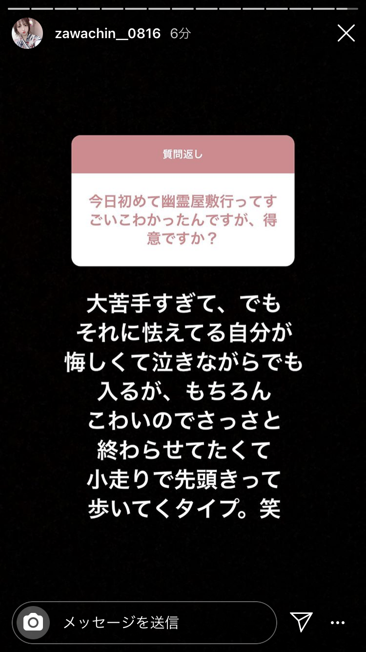 ざわちん、映像での顔面が
