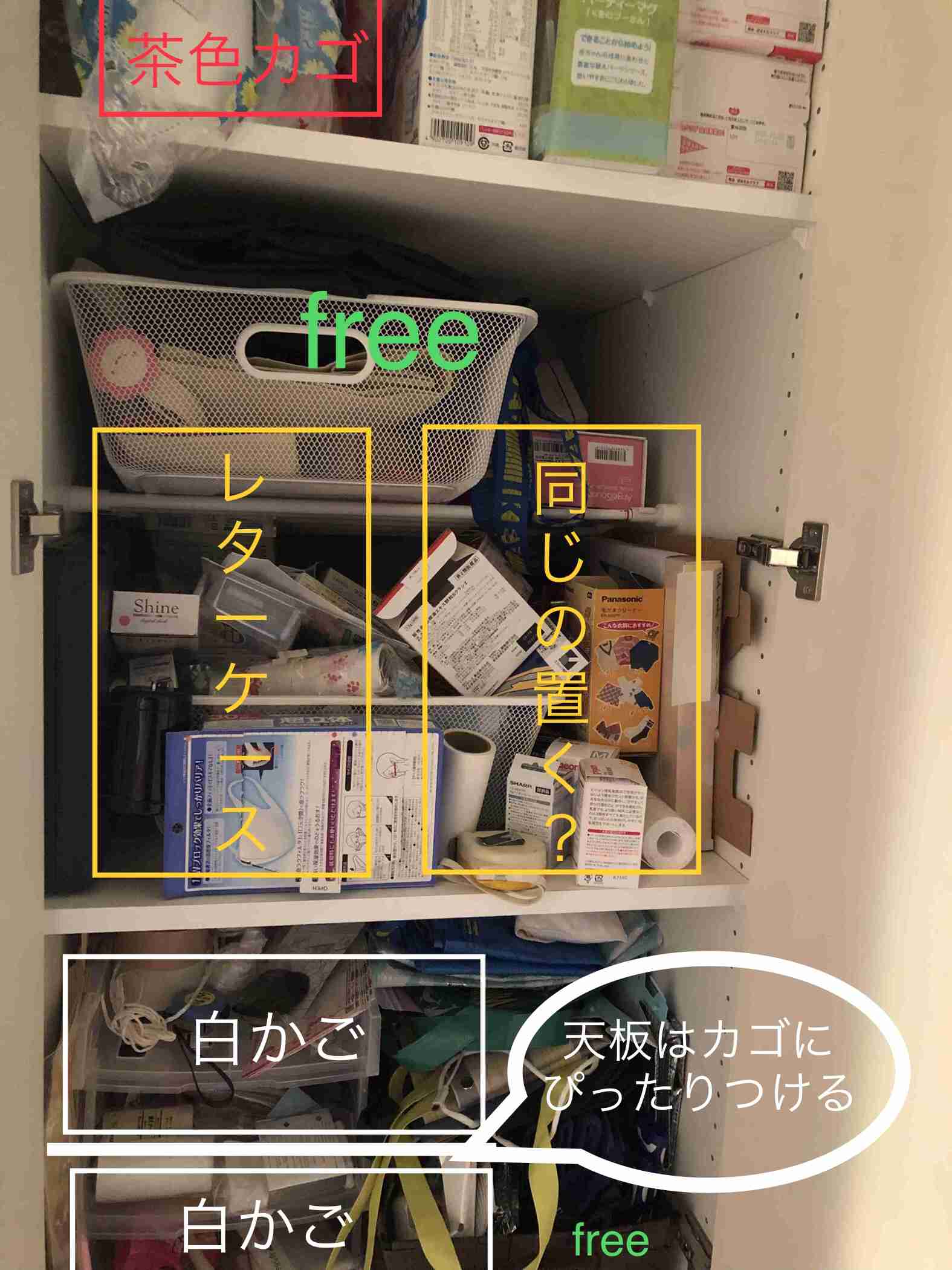 片付けたい場所の写真を貼ると誰かがアドバイスしてくれるトピ