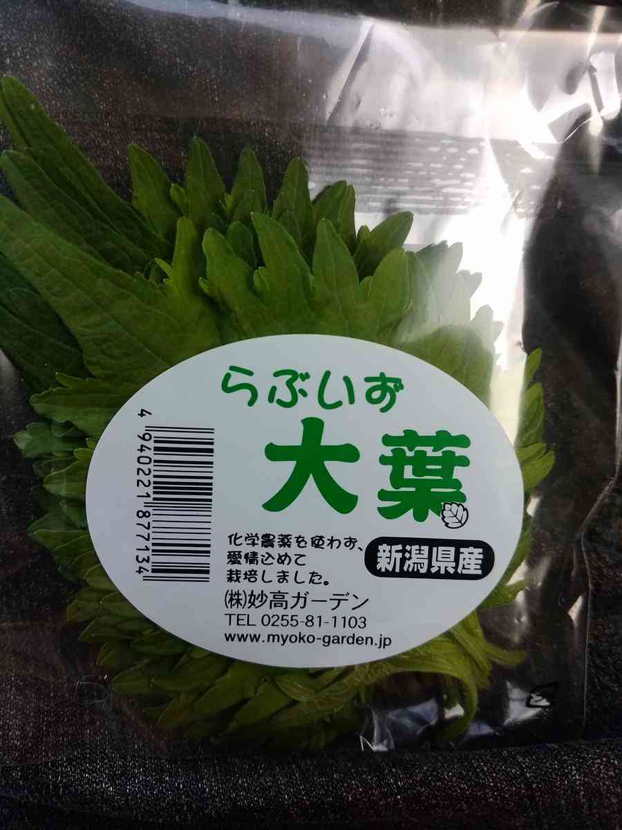 ストックしている野菜