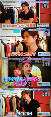Tシャツ1枚にいくら出せますか?