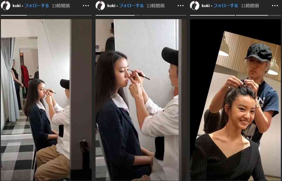 工藤静香、二科展の告知投稿にファン騒然　「しーちゃんの髪が…」