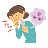 すぐに咳が出る人又はむせる人
