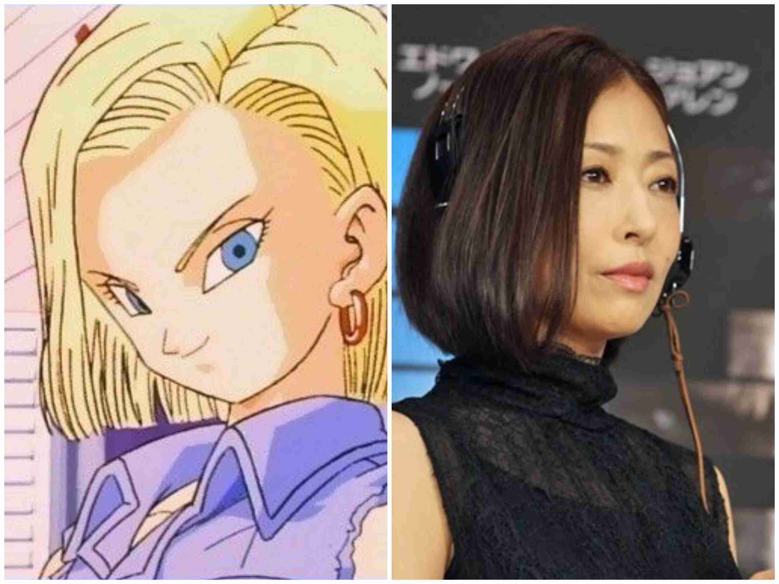 似てると思う有名人とアニメキャラ