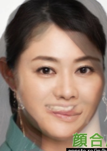 自分に似てる芸能人の最上位と最下位を合成するトピ