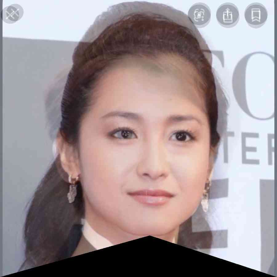 自分に似てる芸能人の最上位と最下位を合成するトピ