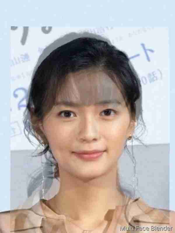 自分に似てる芸能人の最上位と最下位を合成するトピ