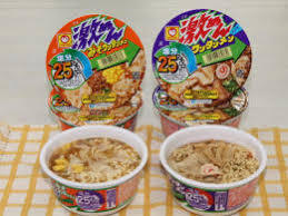 最近食べたカップ麺