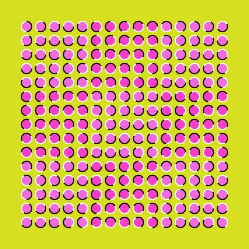 目の錯覚画像が見たい