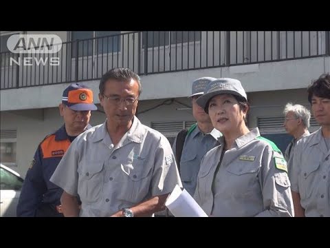 「もっと早く来てほしかった」　台風15号上陸から11日　森田知事、鋸南町視察