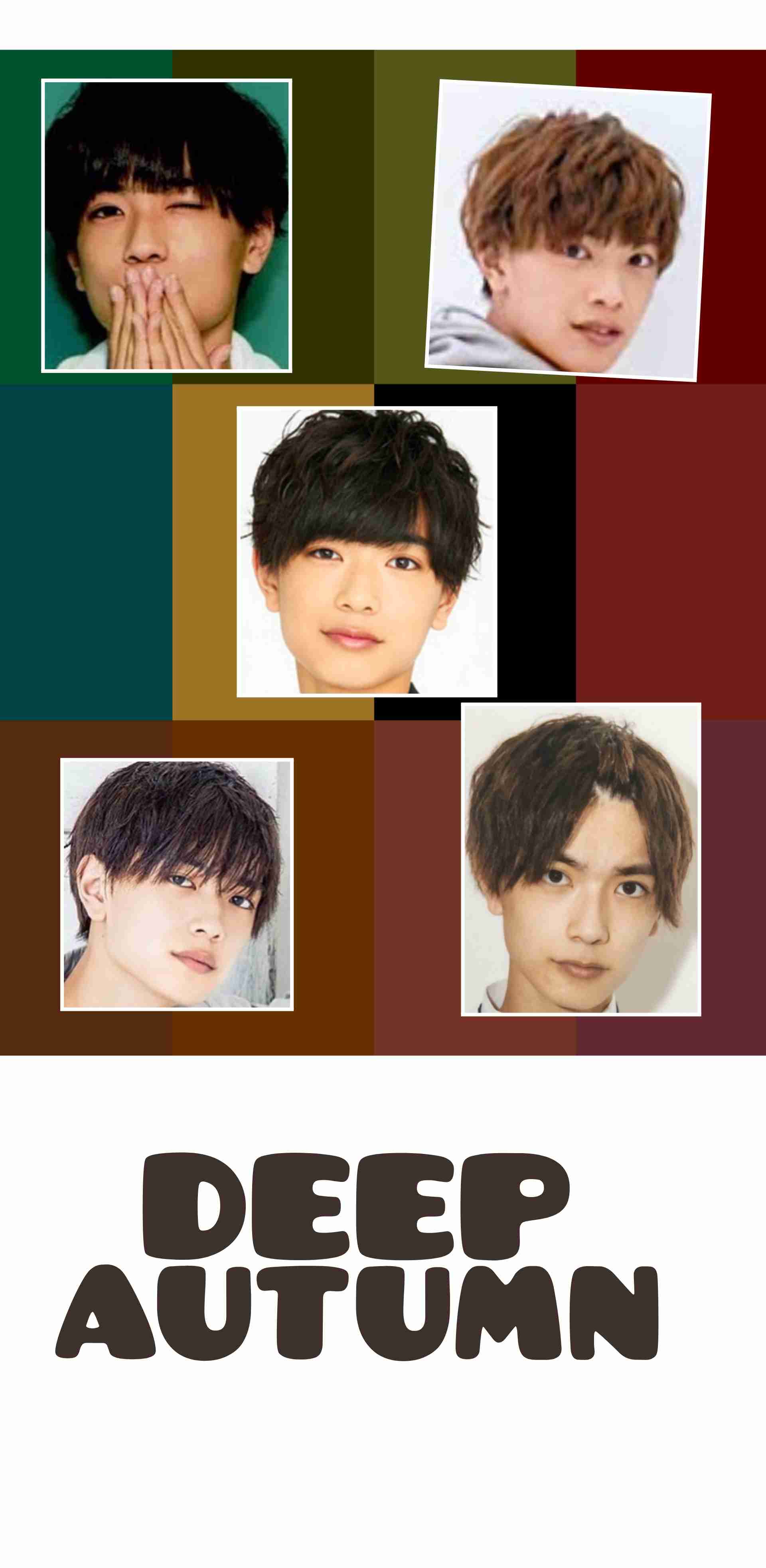 ジャニーズのパーソナルカラー Part2