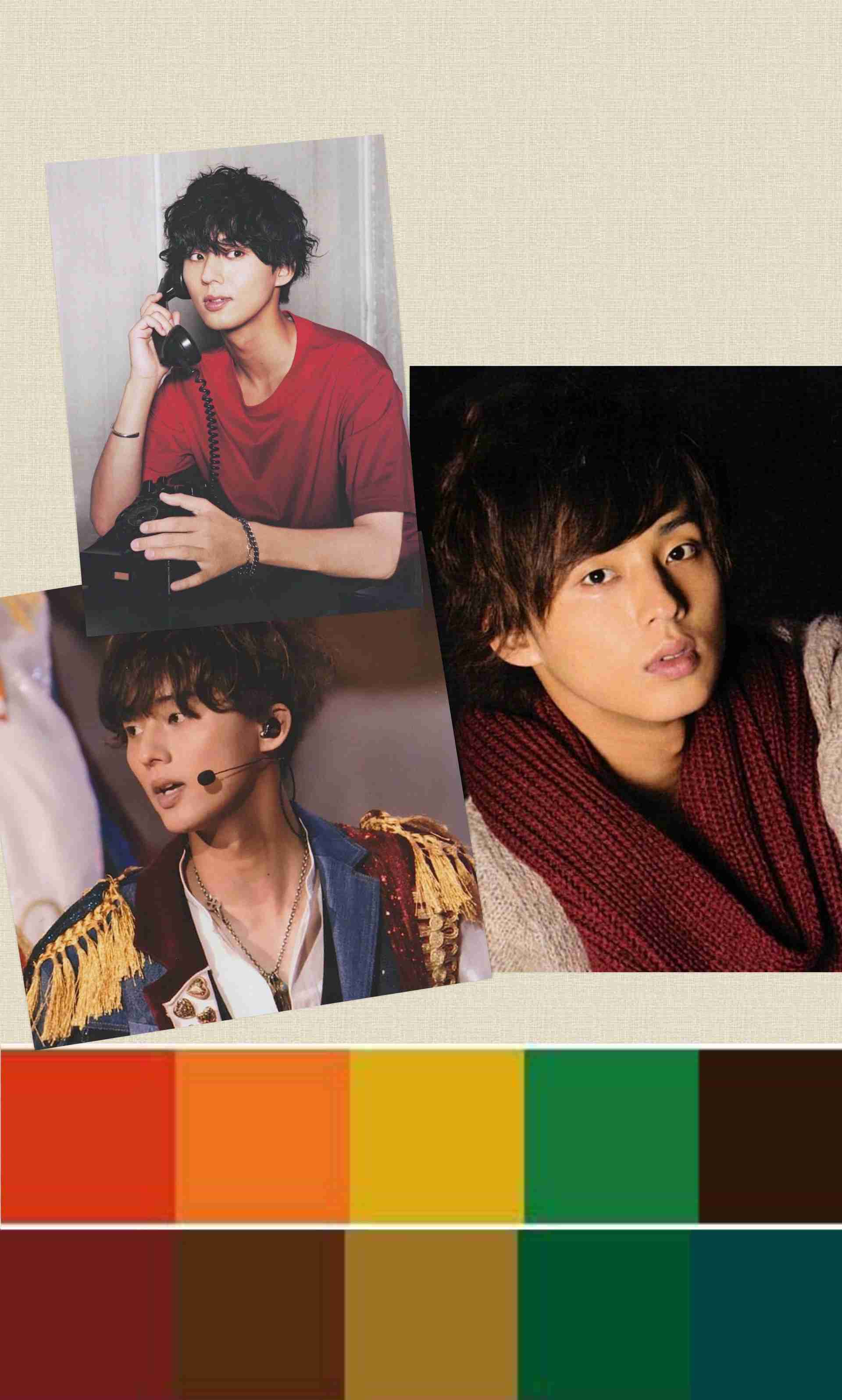ジャニーズのパーソナルカラー Part2