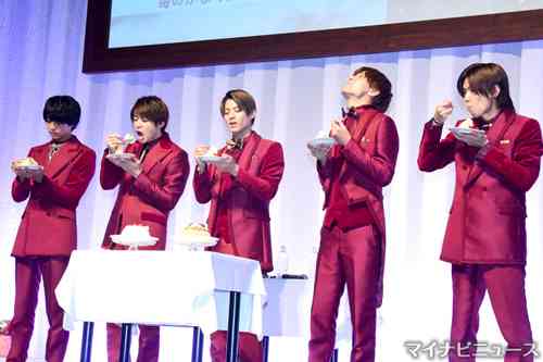 キンプリ、クリスマスケーキ初プロデュースに自信たっぷり「これぞ、ケーキ界のKing & Prince」