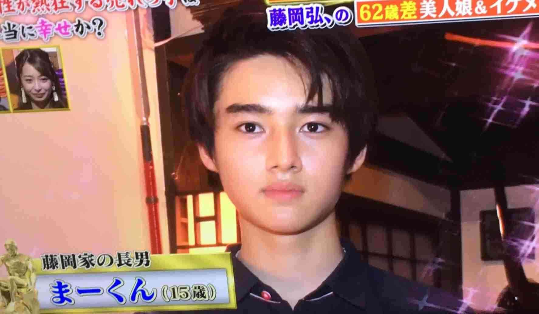 藤岡弘、が15歳長男をTV初公開「イケメンすぎ」「美形すぎ」と反響