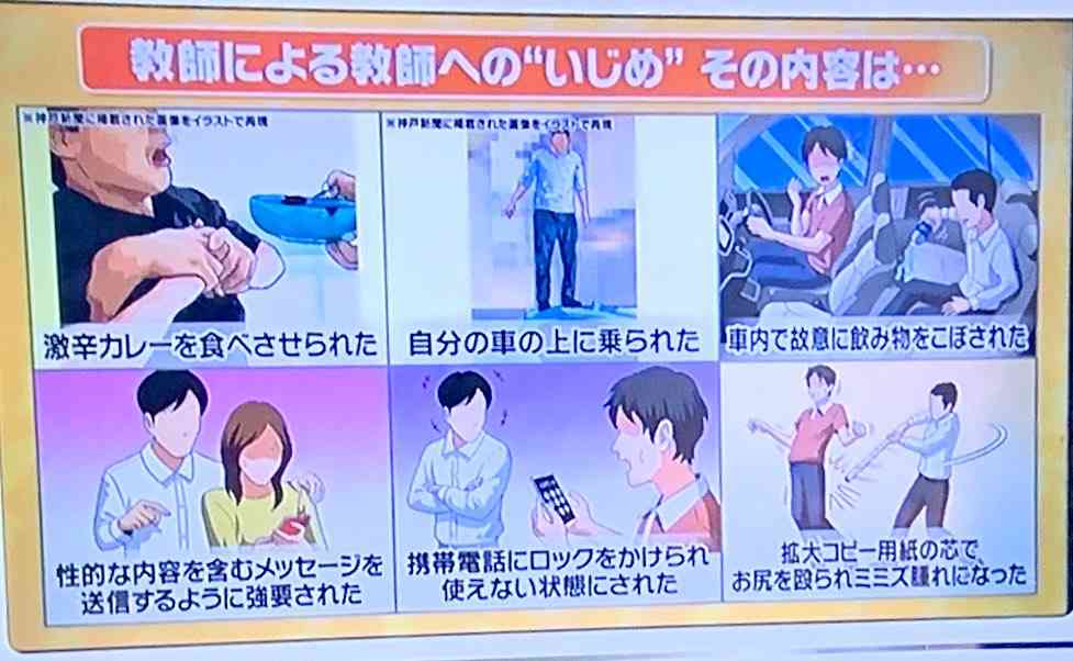 神戸教師いじめ、校長「人格を侵害する言動あった」 他に「男性教員1名、女性教員2名」のいじめ被害も公表