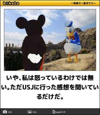 ディズニーのboketeを貼るトピ