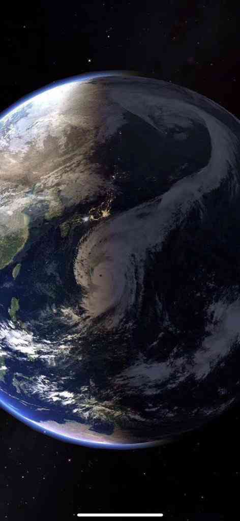 地球史上最大級か？  台風19号の勢力に世界が注目　衛星写真に騒然