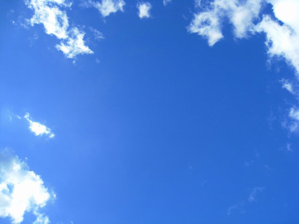 お天気のいい画像が見たい。