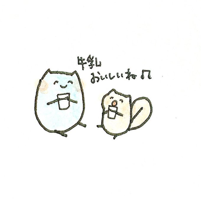 雨宿りしている動物画像ください