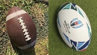 「空前のラグビーブーム！」投稿でアメフトのボール？ 『めざましテレビ』ツイッターの写真が炎上