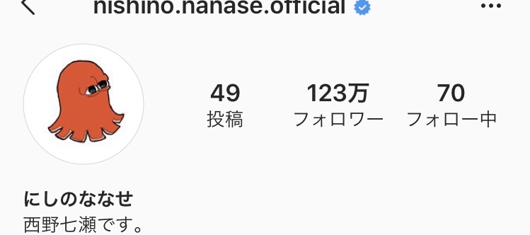 西野七瀬を研究したい