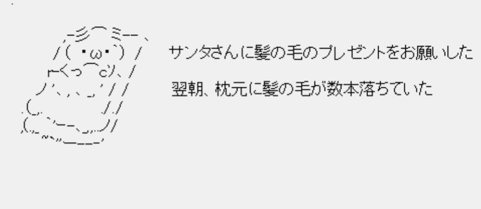 AA（アスキーアート）や画像を貼りながら、お喋りするトピPART2