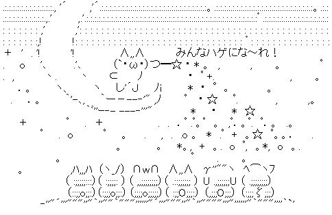 AA（アスキーアート）や画像を貼りながら、お喋りするトピPART2