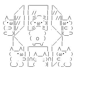 AA（アスキーアート）や画像を貼りながら、お喋りするトピPART2