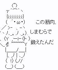 AA（アスキーアート）や画像を貼りながら、お喋りするトピPART2