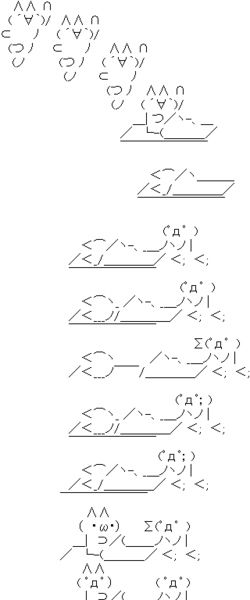 AA（アスキーアート）や画像を貼りながら、お喋りするトピPART2