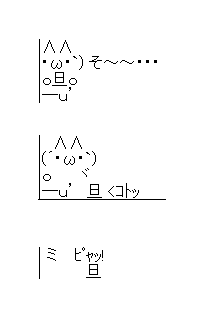 AA（アスキーアート）や画像を貼りながら、お喋りするトピPART2