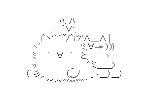 AA（アスキーアート）や画像を貼りながら、お喋りするトピPART2