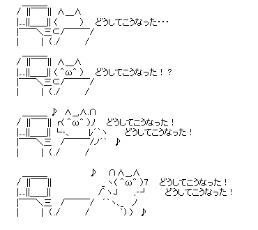AA（アスキーアート）や画像を貼りながら、お喋りするトピPART2