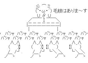 AA（アスキーアート）や画像を貼りながら、お喋りするトピPART2